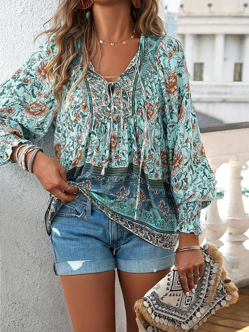 Julianna | Summer Floral Top