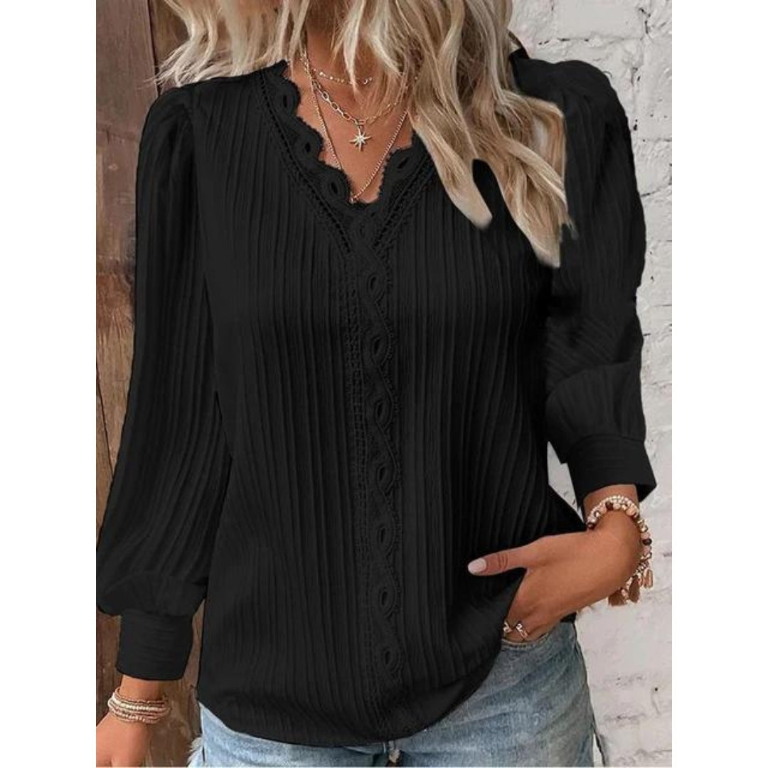 Cassidy | Elegant Pintuck Blouse