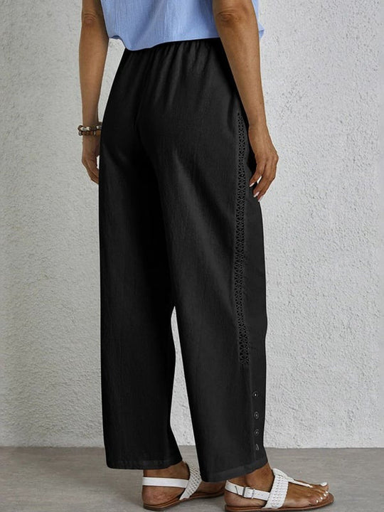 Verena | Relaxed Buttoned Pants