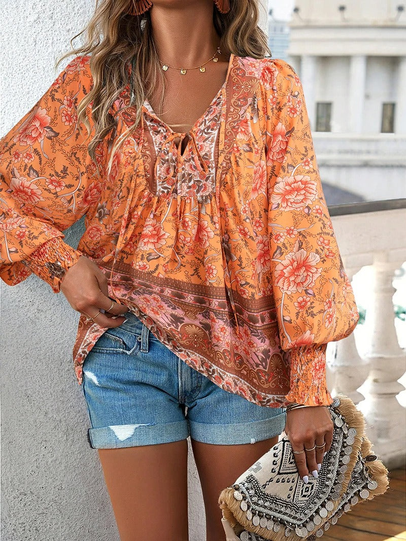 Julianna | Summer Floral Top