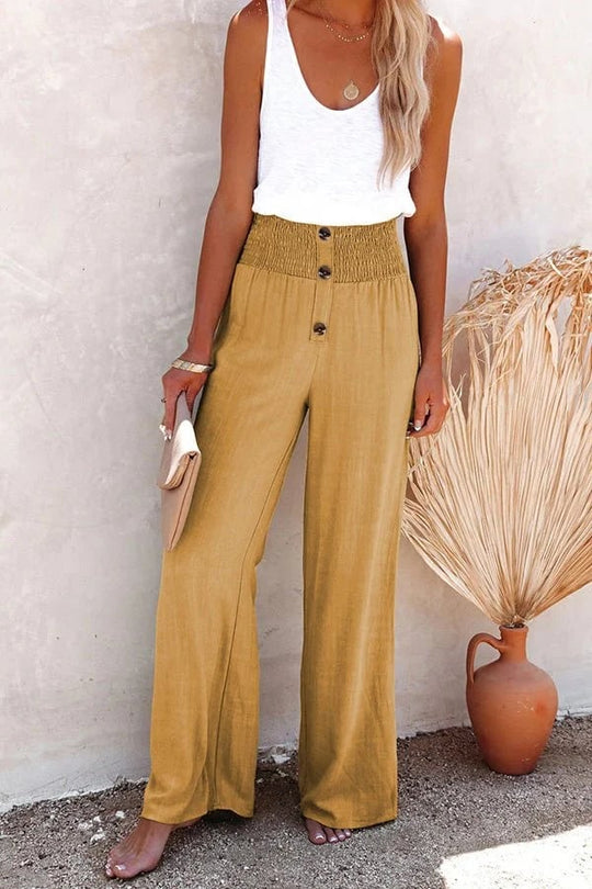 Solana | Relaxed High-Waist Pants