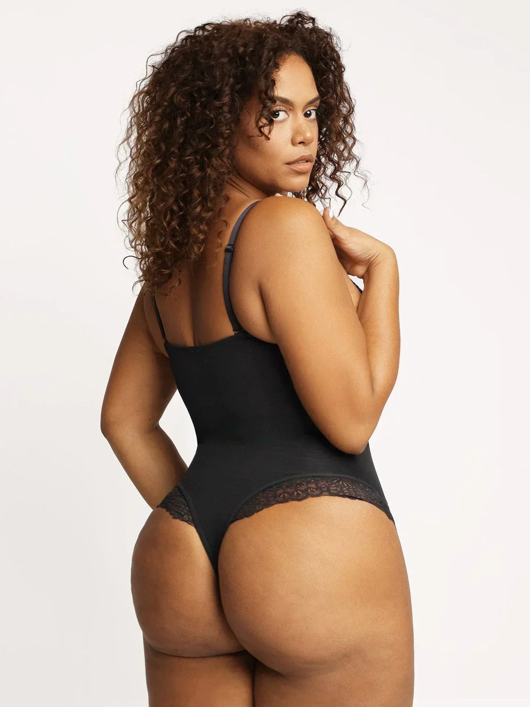 Taelynn | Deep V-Neckline Shapewear Bodysuit