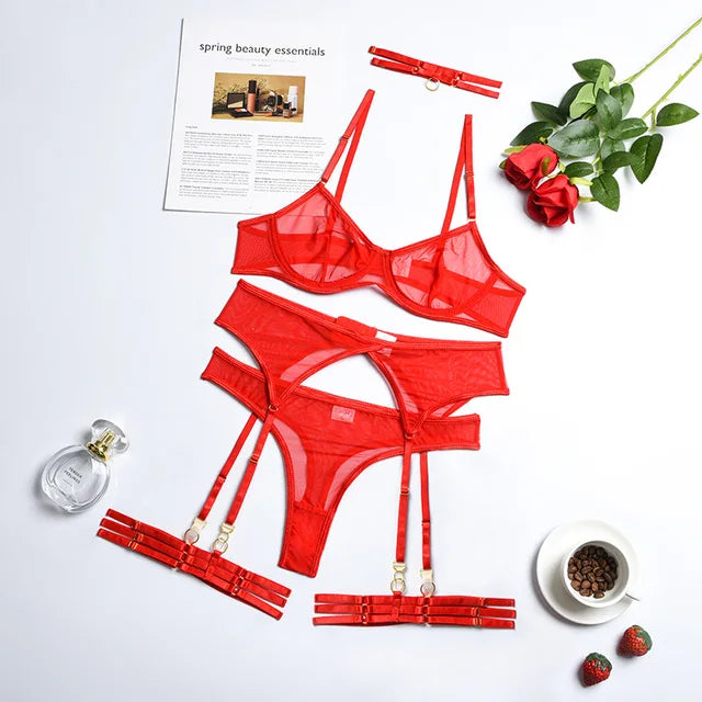 Wila | 4-Piece Lingerie Set