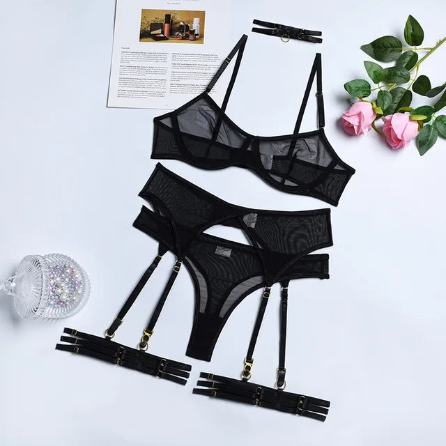 Wila | 4-Piece Lingerie Set