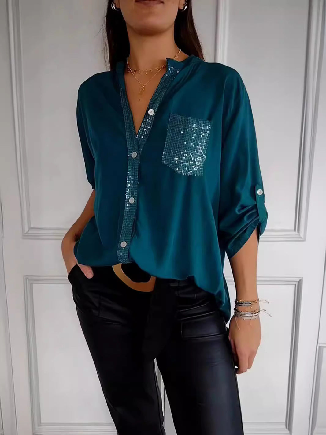 Georgia | Chic Glamour Top