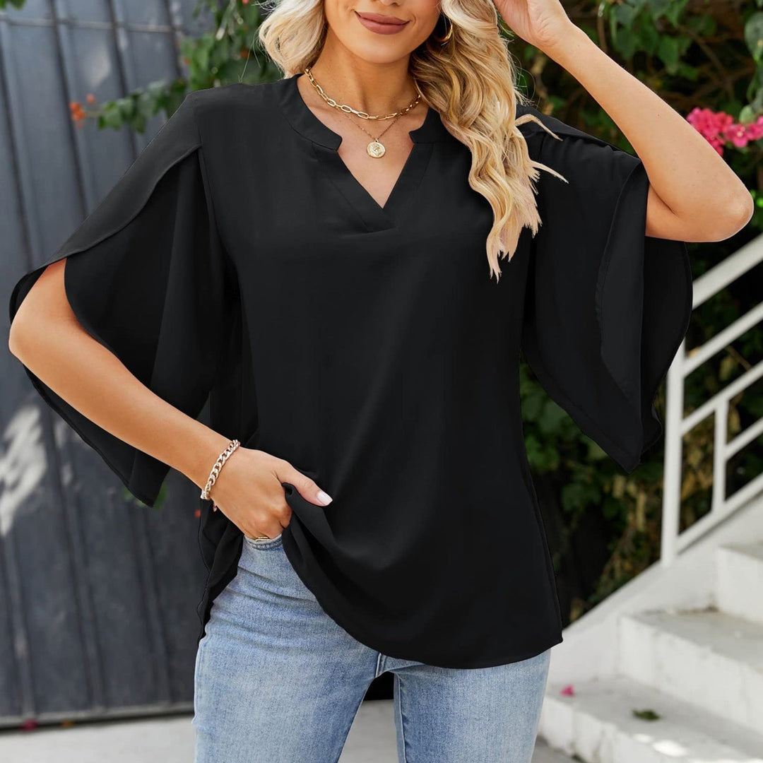 Phoebe | Elegant V-Neck Top