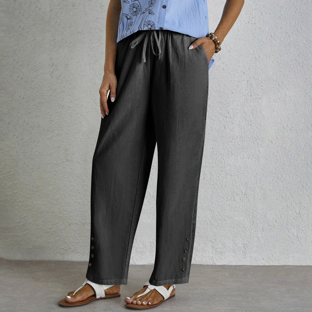 Verena | Relaxed Buttoned Pants