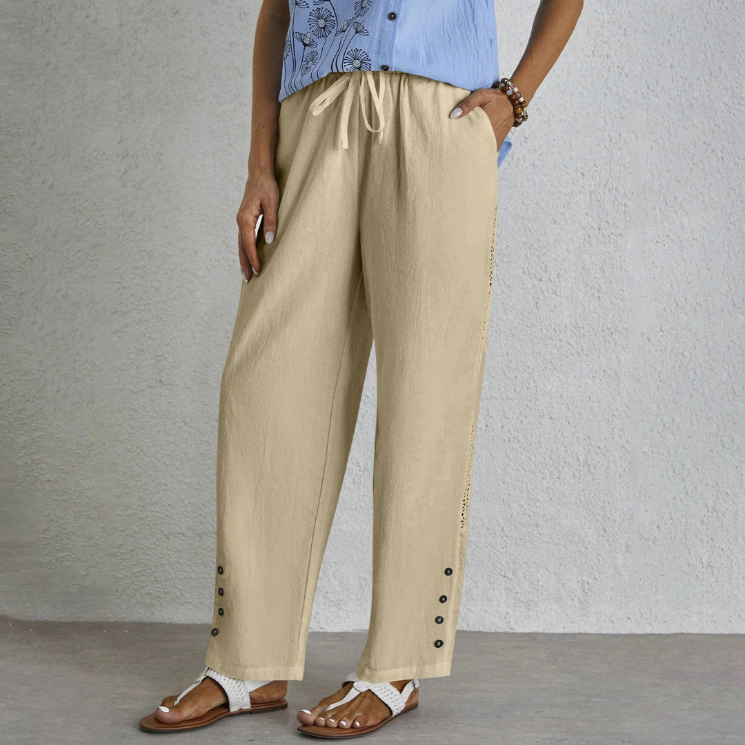 Verena | Relaxed Buttoned Pants