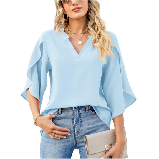 Phoebe | Elegant V-Neck Top