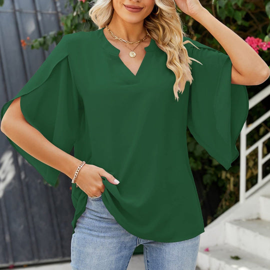 Phoebe | Elegant V-Neck Top