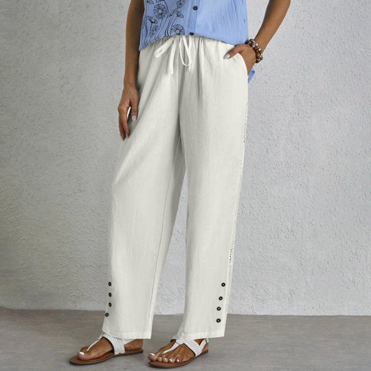 Verena | Relaxed Buttoned Pants