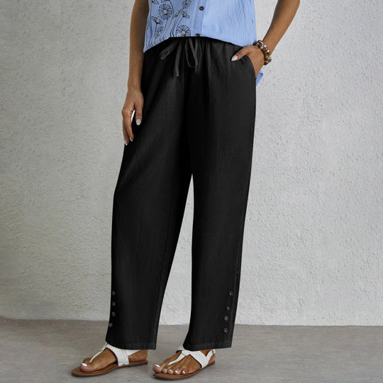 Verena | Relaxed Buttoned Pants