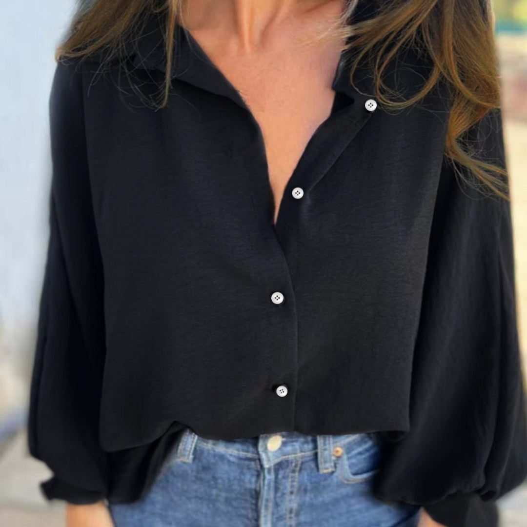 Giselle | Elegant Button-Up Blouse