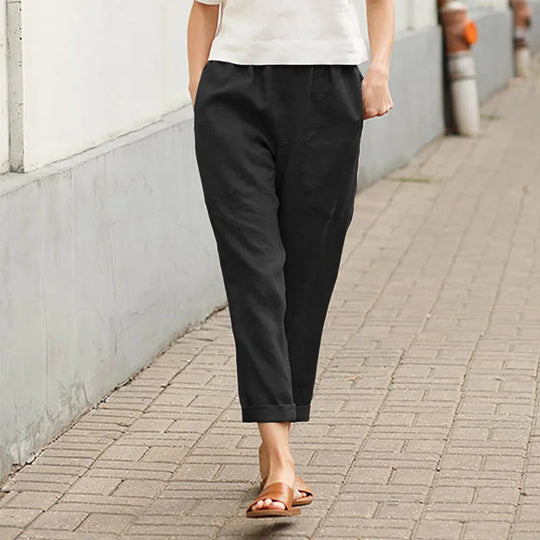 Portia | Loose Pocket Pants