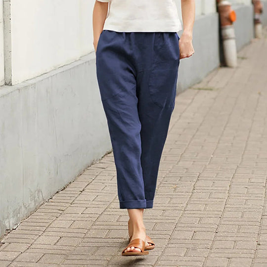 Portia | Loose Pocket Pants