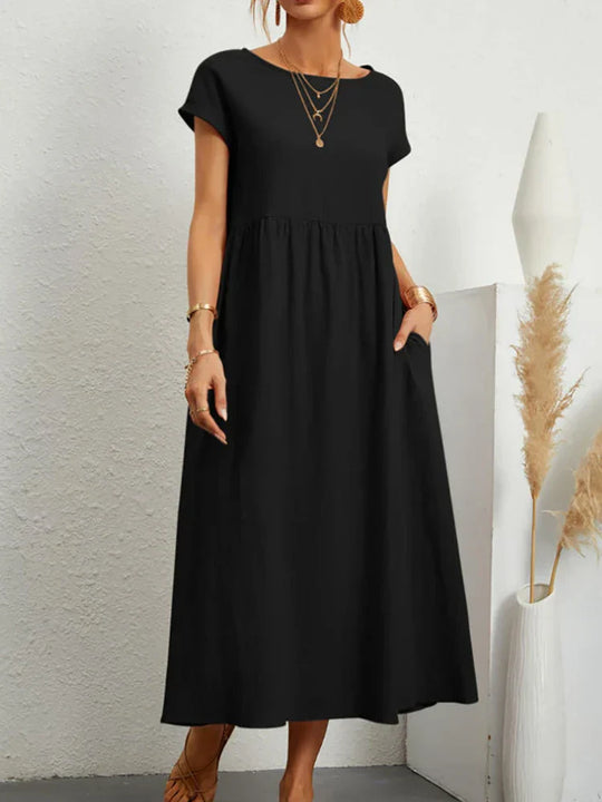 Janet | Elegant Tummy Covering Dress