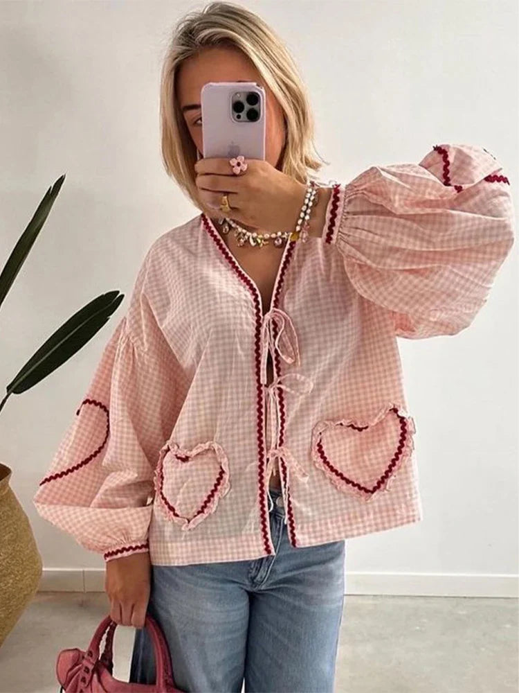 Rose | Stylish Heart Blouse