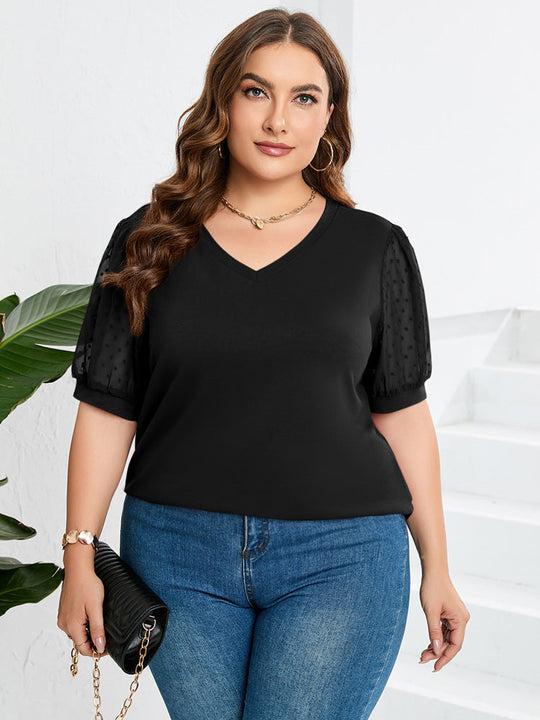 Serenity | Elegant Puff-Sleeve Top