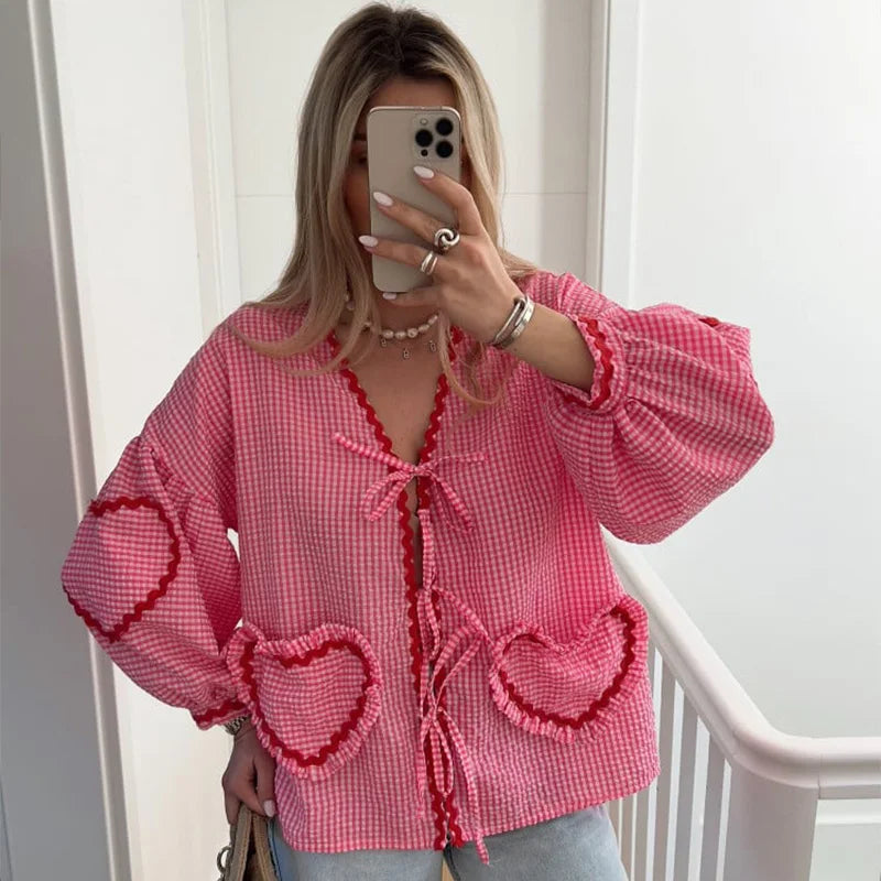 Rose | Stylish Heart Blouse