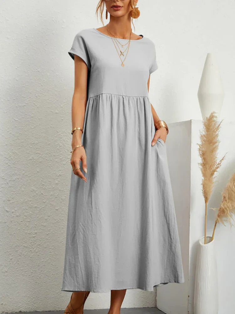 Janet | Elegant Tummy Covering Dress