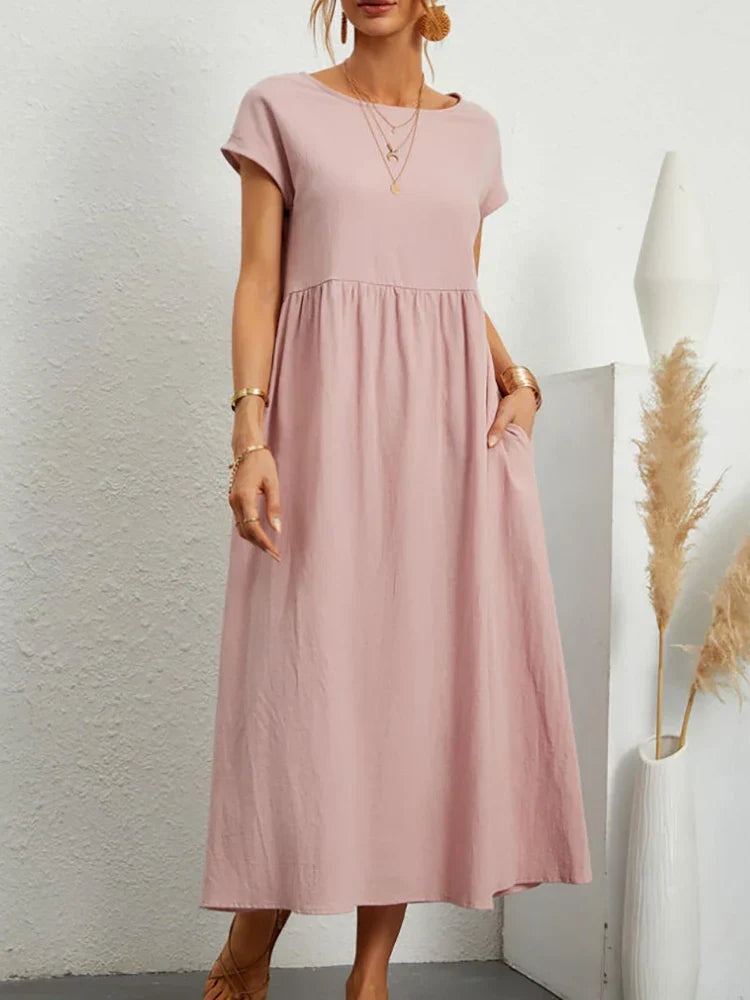 Janet | Elegant Tummy Covering Dress