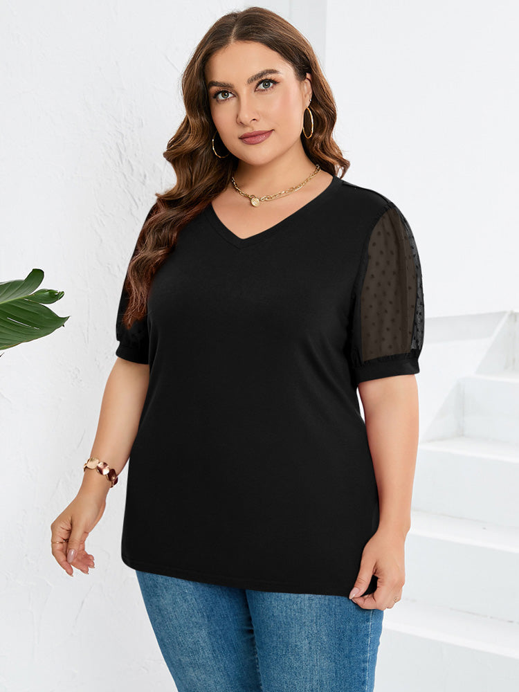 Serenity | Elegant Puff-Sleeve Top