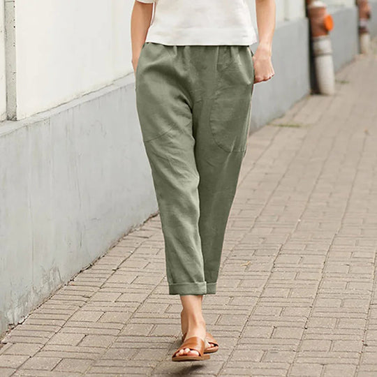 Portia | Loose Pocket Pants