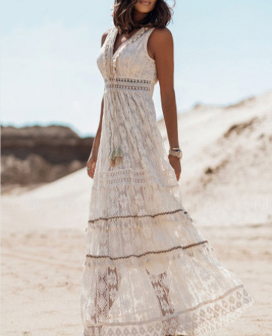 Olivia | Boho Tummy Covering Dress