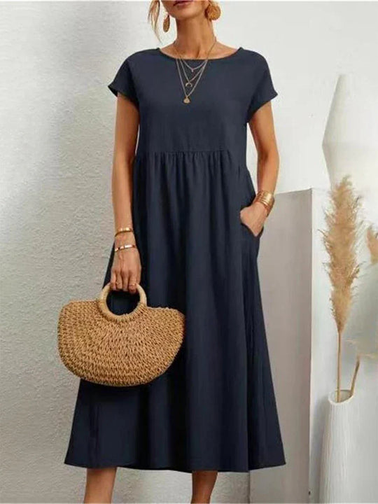 Janet | Elegant Tummy Covering Dress