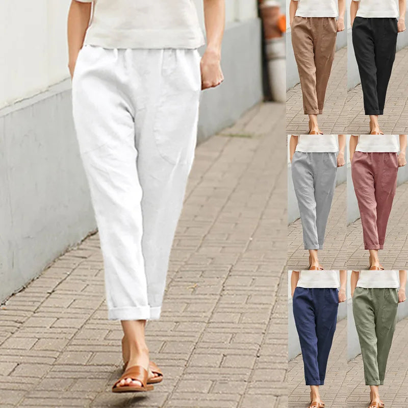 Portia | Loose Pocket Pants