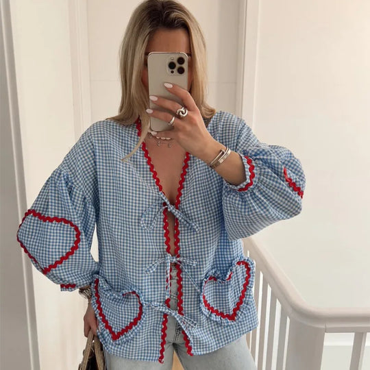 Rose | Stylish Heart Blouse