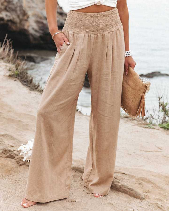 Audrina | Beach Wide Leg Pants