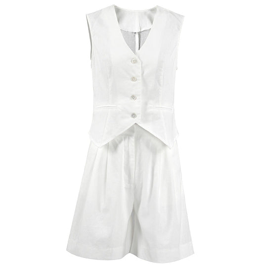 Ayessa | Tailored Vest and Shorts Set