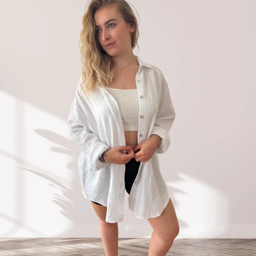 Sara | Trendy Oversized Shirt