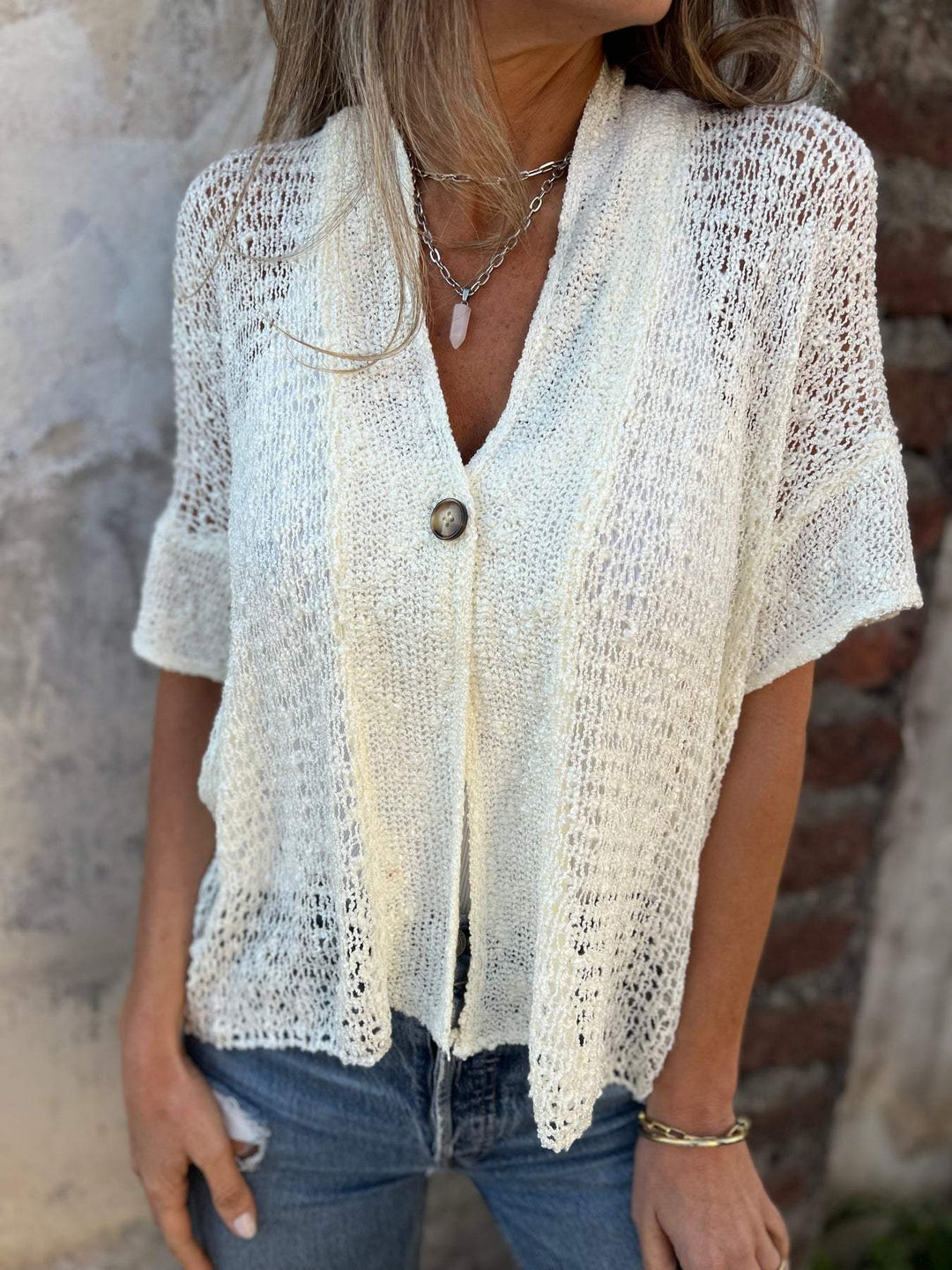 Julia | Elegant Textured Top