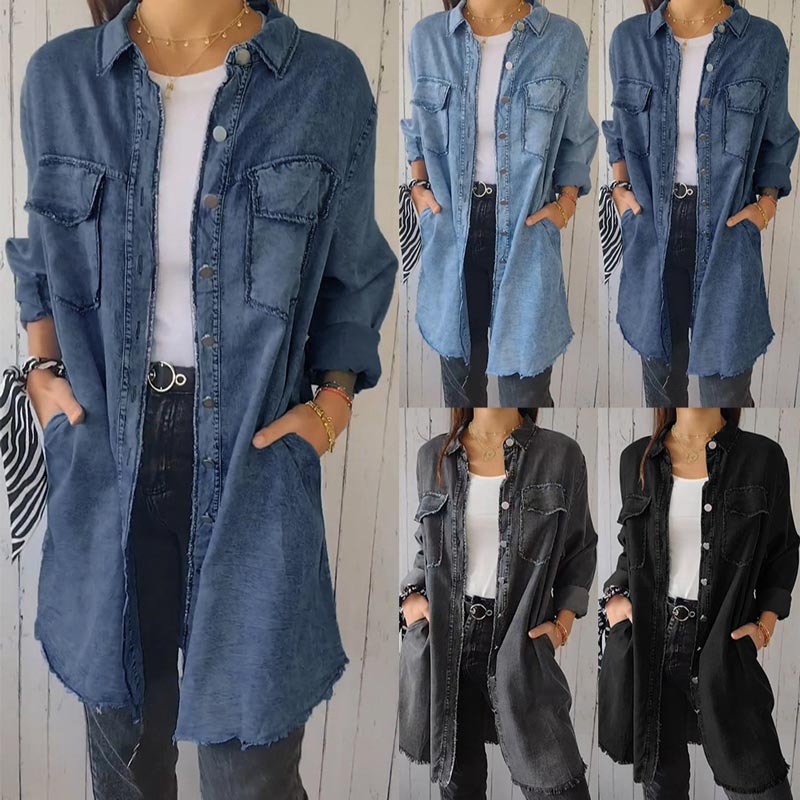 Esther | Oversized Denim Shirt