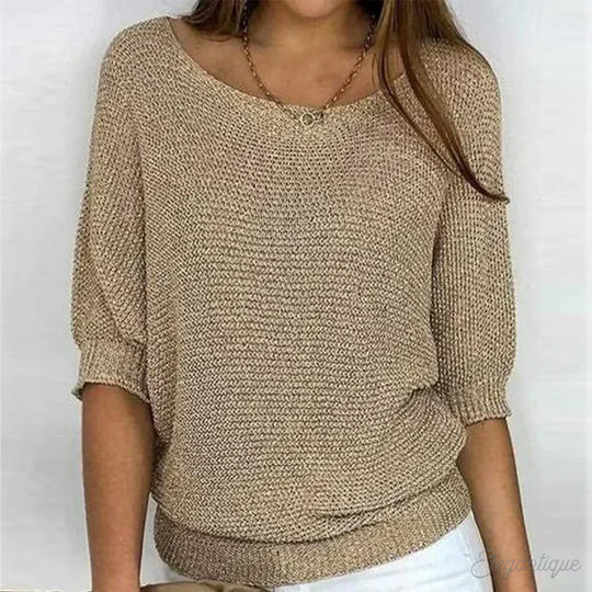 Hailey | Relaxed Knit Top