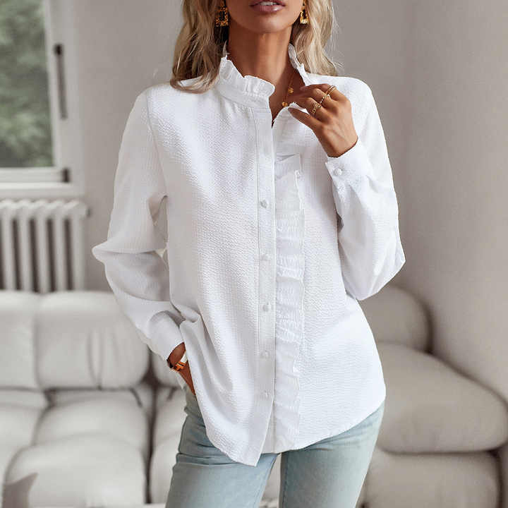 Allison | Elegant Polo Blouse